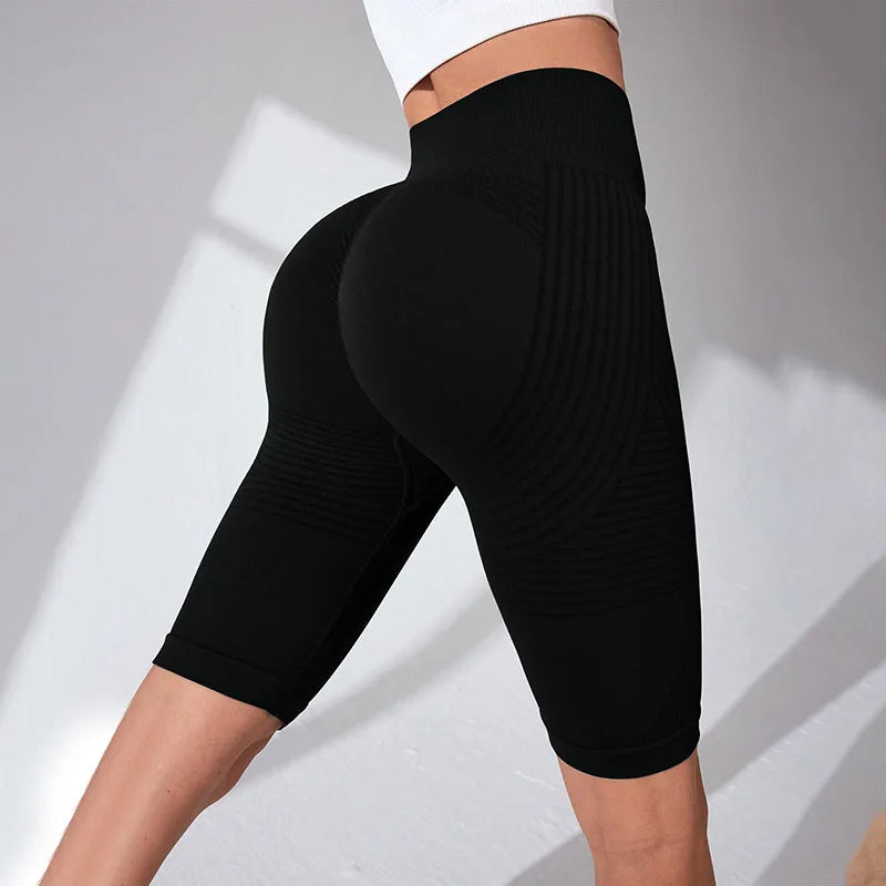 Oxyvion 3D™ – Sculpt & Smooth High-Waisted Biker Shorts